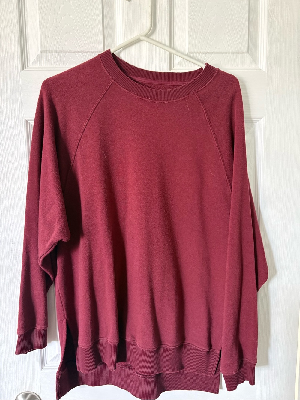 American eagle Maroon Crewneck Sweatshirt